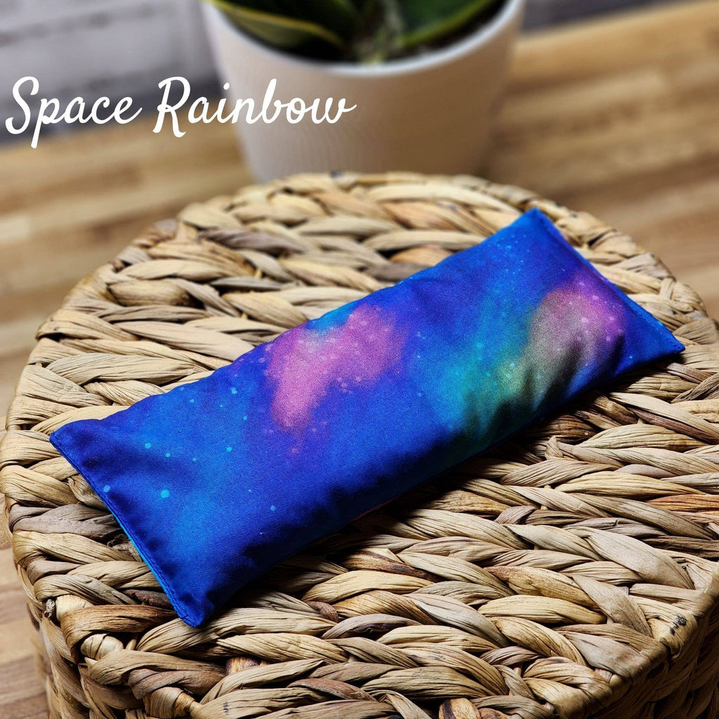 Aromatherapy Hot/Cold Weighted Eye Pillow - Moon and Sky fab